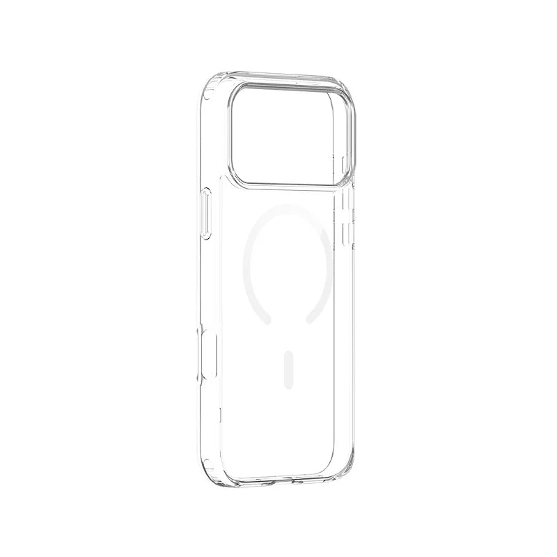 Shockproof Clear Case for iPhone 18 Pro Max Air 17e 16e 17 16 15 14 13 Pro Max Plus Mini Transparent for MagSafe Magnetic Cover