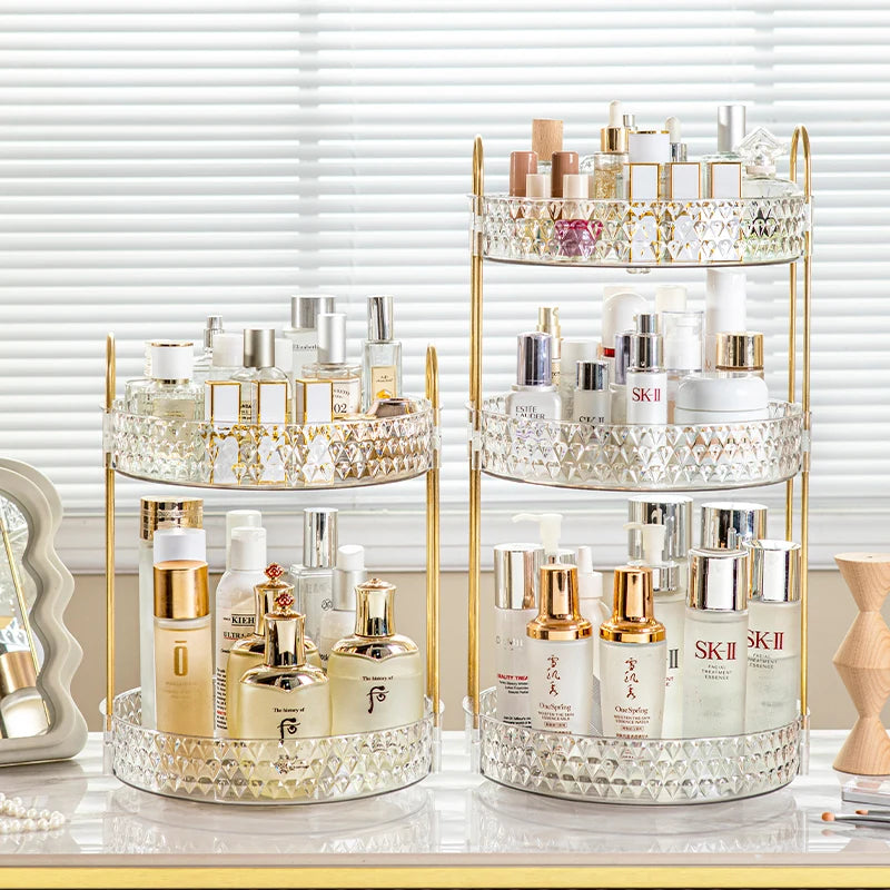 Organisateur cosmétique a rotation 360 degré