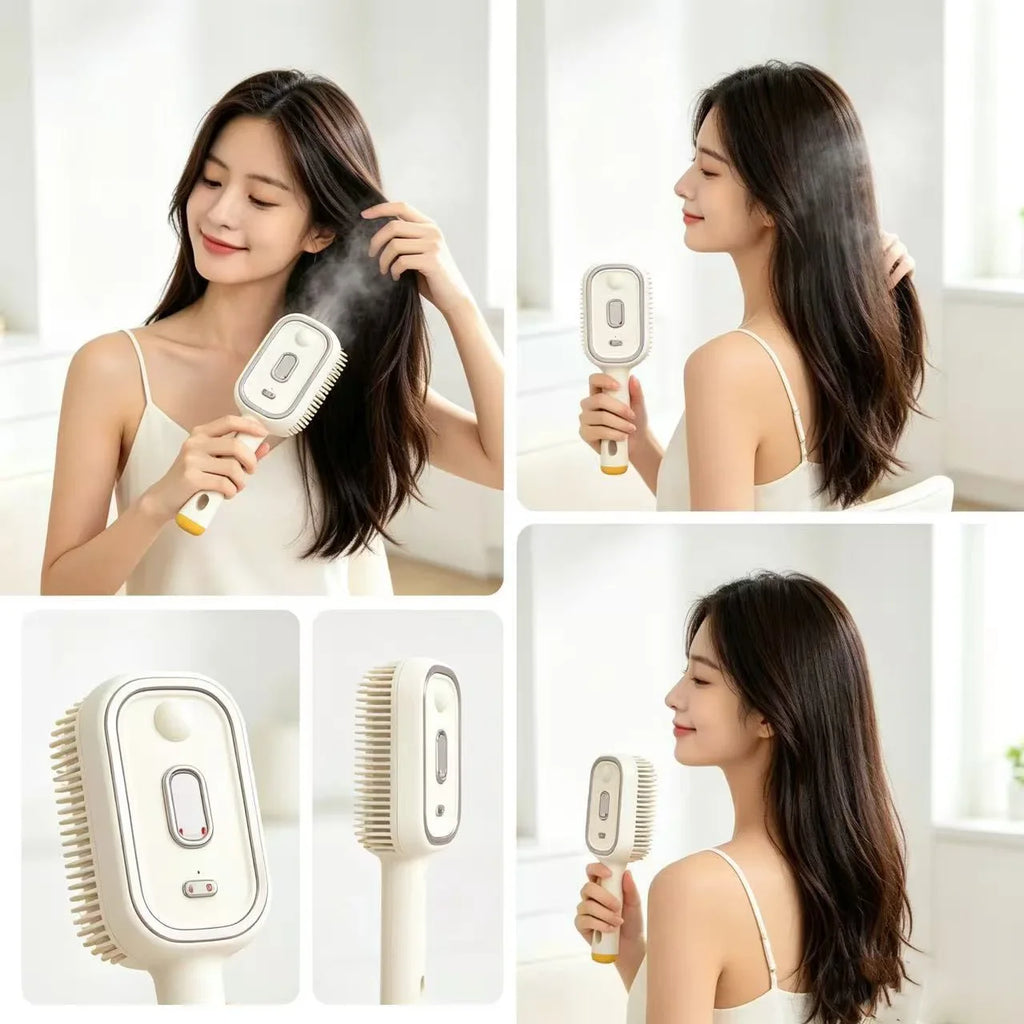Brosse Électrique à Brume Hydratante