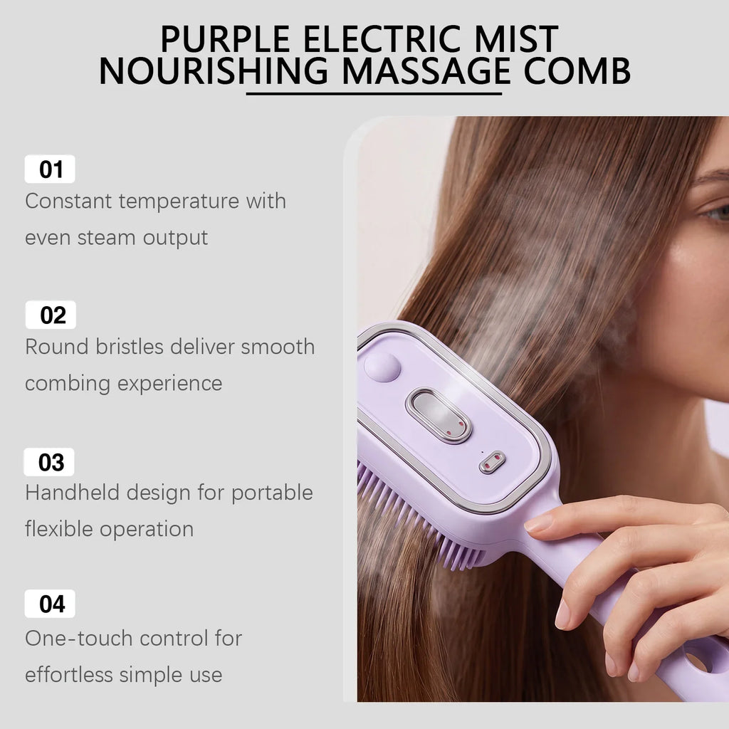 Brosse Électrique à Brume Hydratante