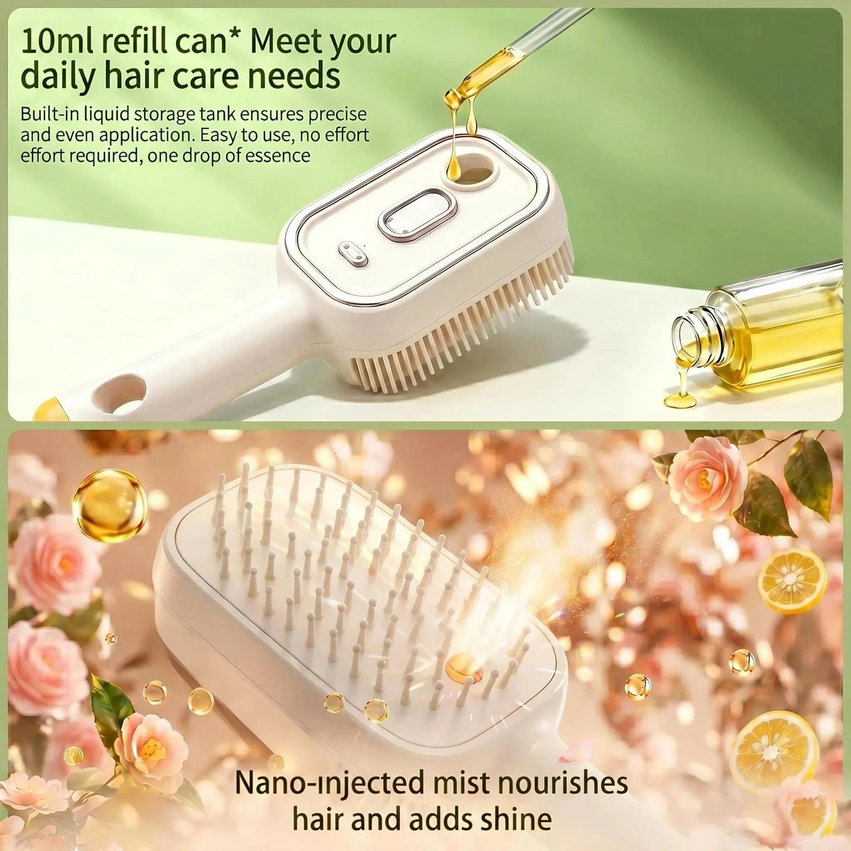 Brosse Électrique à Brume Hydratante