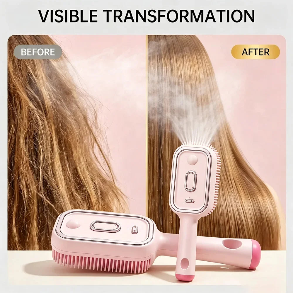 Brosse Électrique à Brume Hydratante