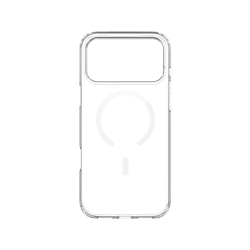 Shockproof Clear Case for iPhone 18 Pro Max Air 17e 16e 17 16 15 14 13 Pro Max Plus Mini Transparent for MagSafe Magnetic Cover