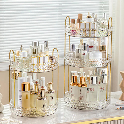 Organisateur cosmétique a rotation 360 degré